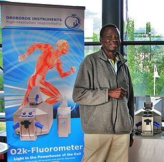 Edward Ojuka at ISMM2014 Bolzano IOC90